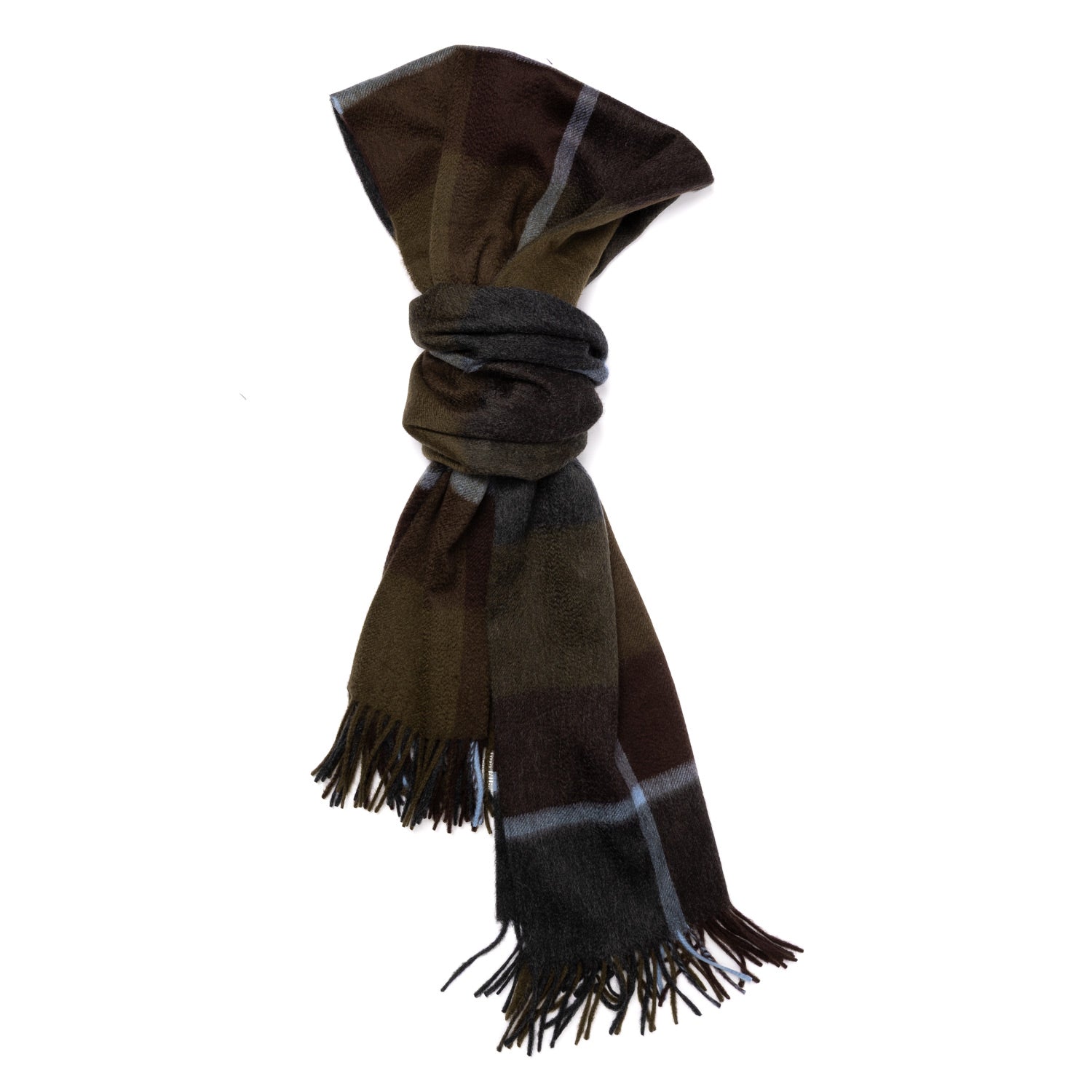 Joshua Ellis x MJ: Scarf "Ripple Check Stole" made from pure Scottish Cashmere
